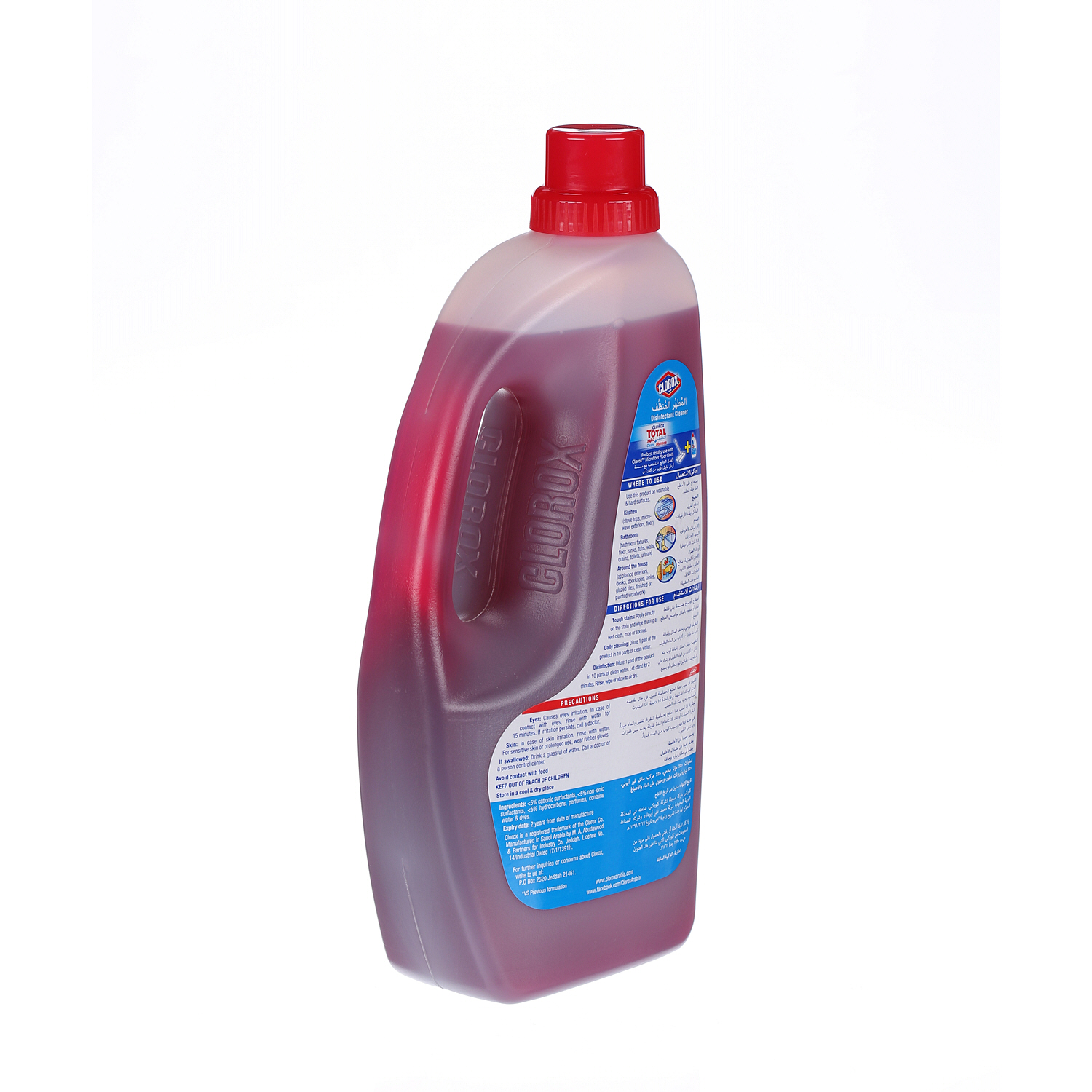 Clorox Disinfectant Cleaner non Bleach Rose 1.5 L