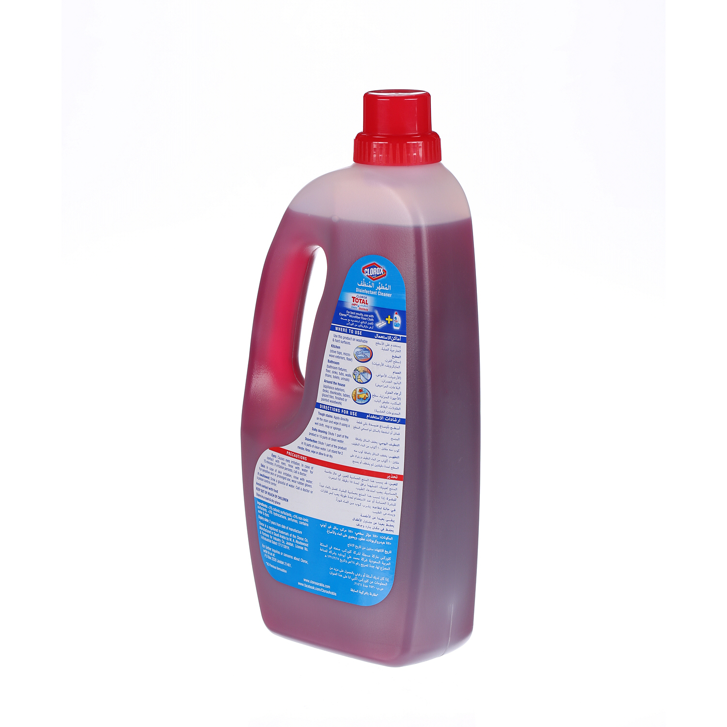 Clorox Disinfectant Cleaner non Bleach Rose 1.5 L