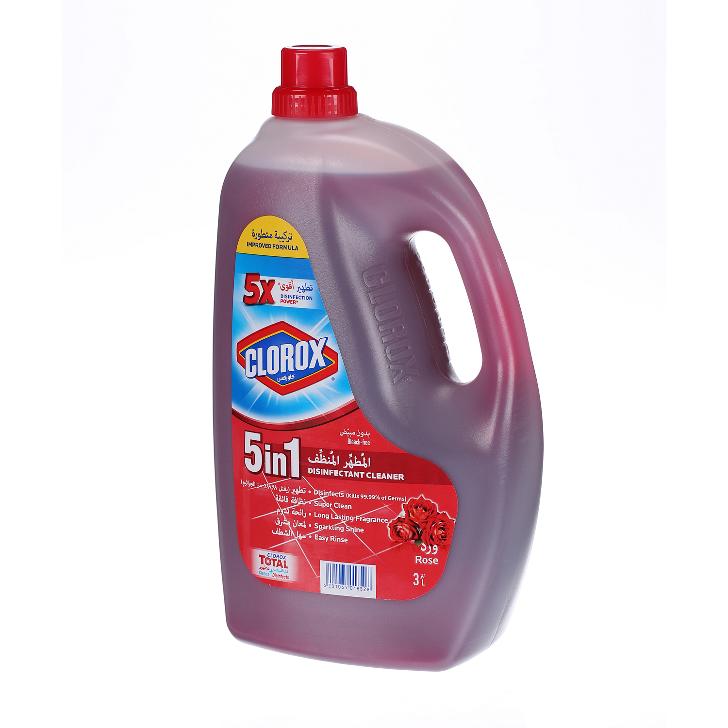 Clorox Disinfectant Cleaner non Bleach Rose 3Ltr