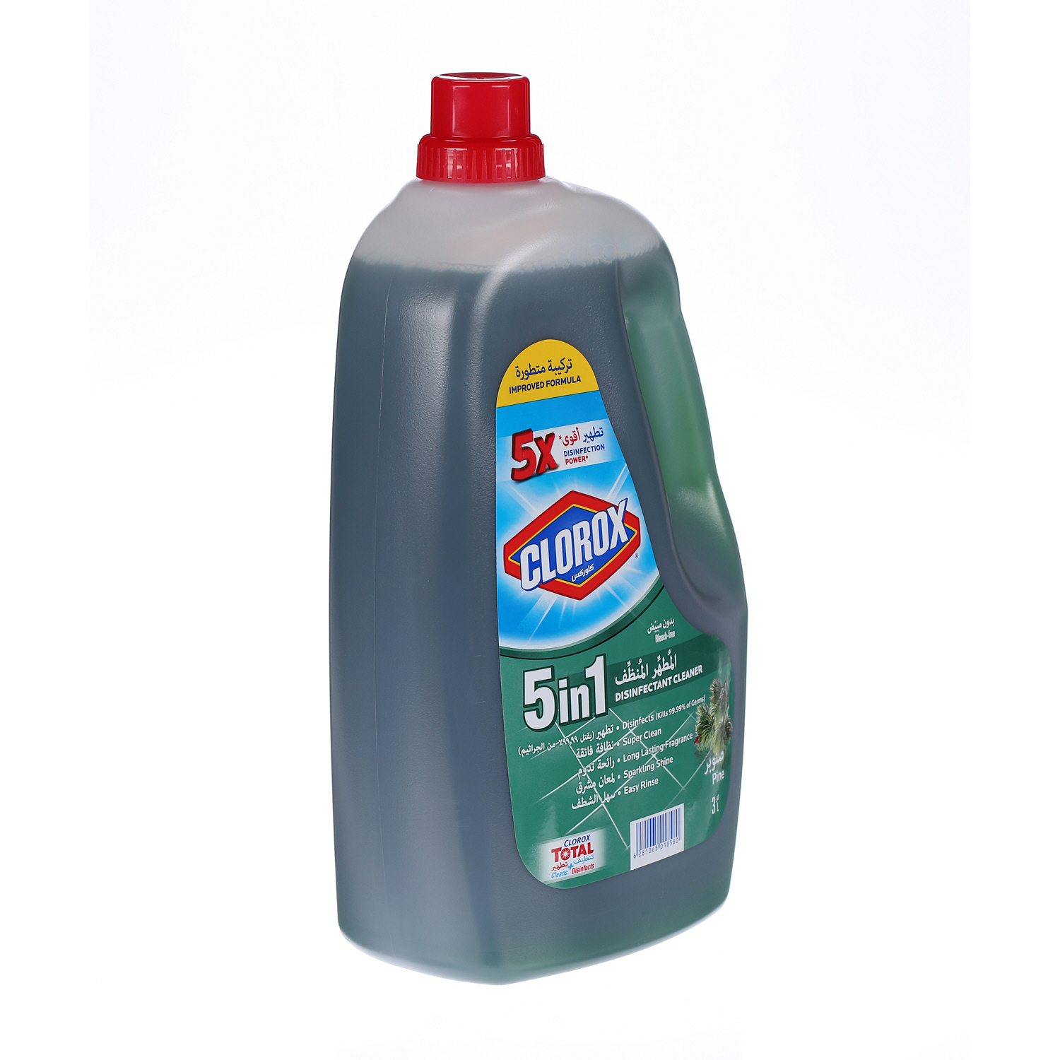 Clorox Disinfectant Cleaner non Bleach Pine 3Ltr