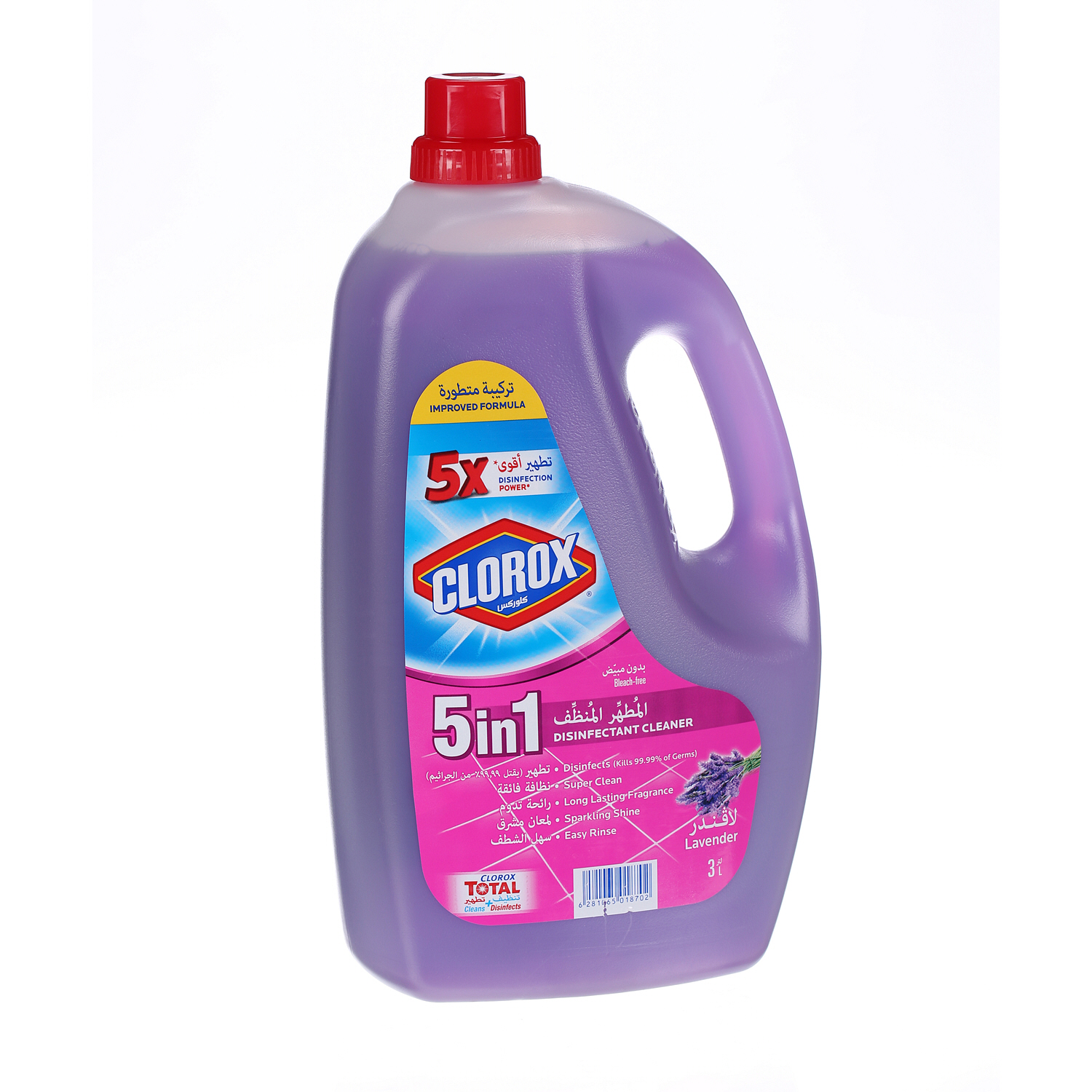 Clorox Disinfectant Cleaner non Bleach Lavender 3Ltr