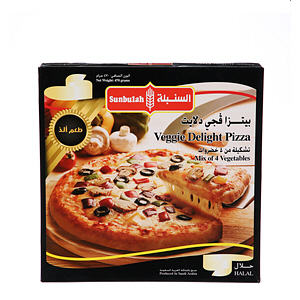 Sunbullah Veggie Delight Pizza 470 g