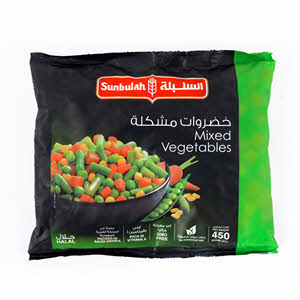 Sunbulah Mix Vegetables 450 g