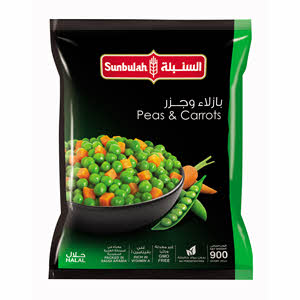 Sunbulah Peas & Carrots 900 g