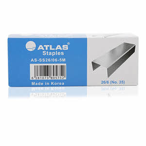 Atlas Stapler Pins As-Ss26-06-5M