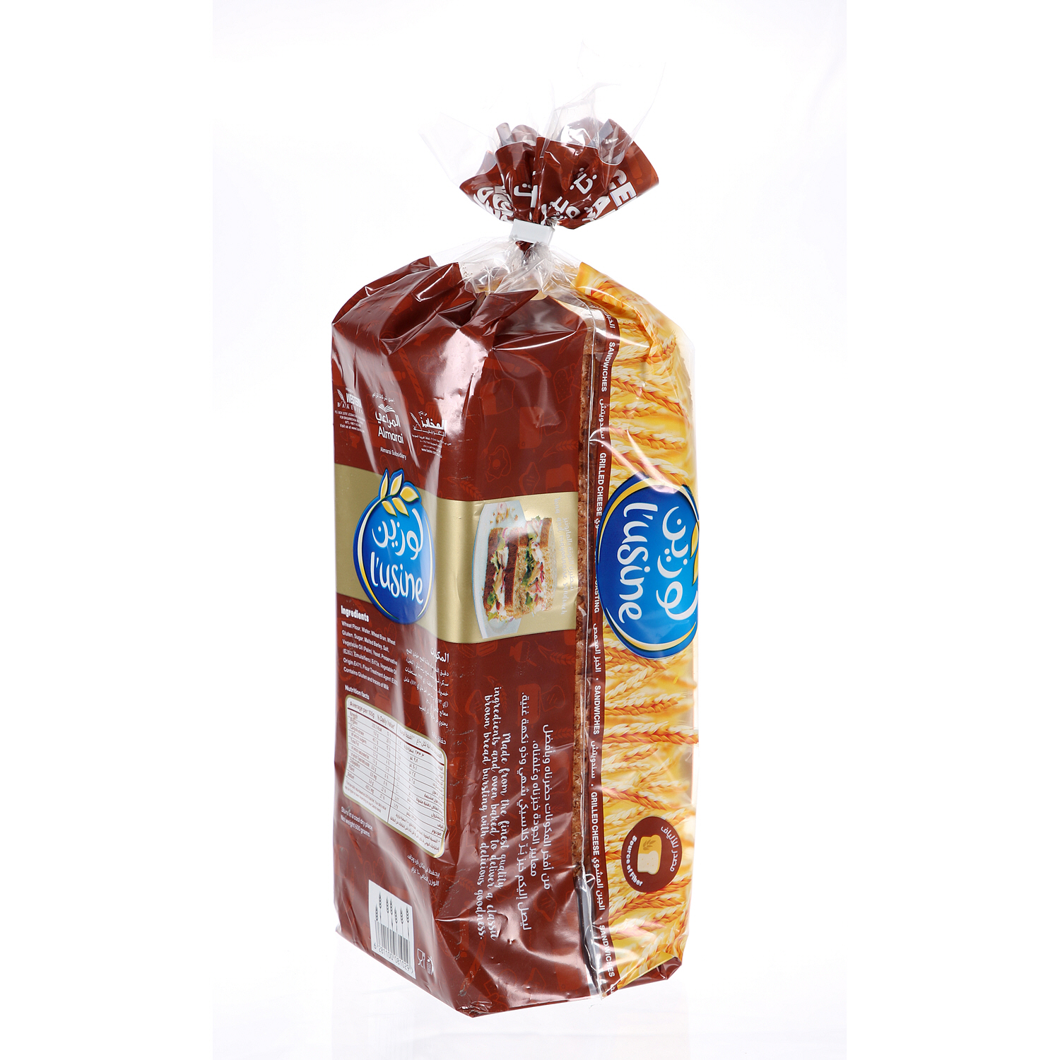 L'Usine Brown Sandwich Bread 600 g