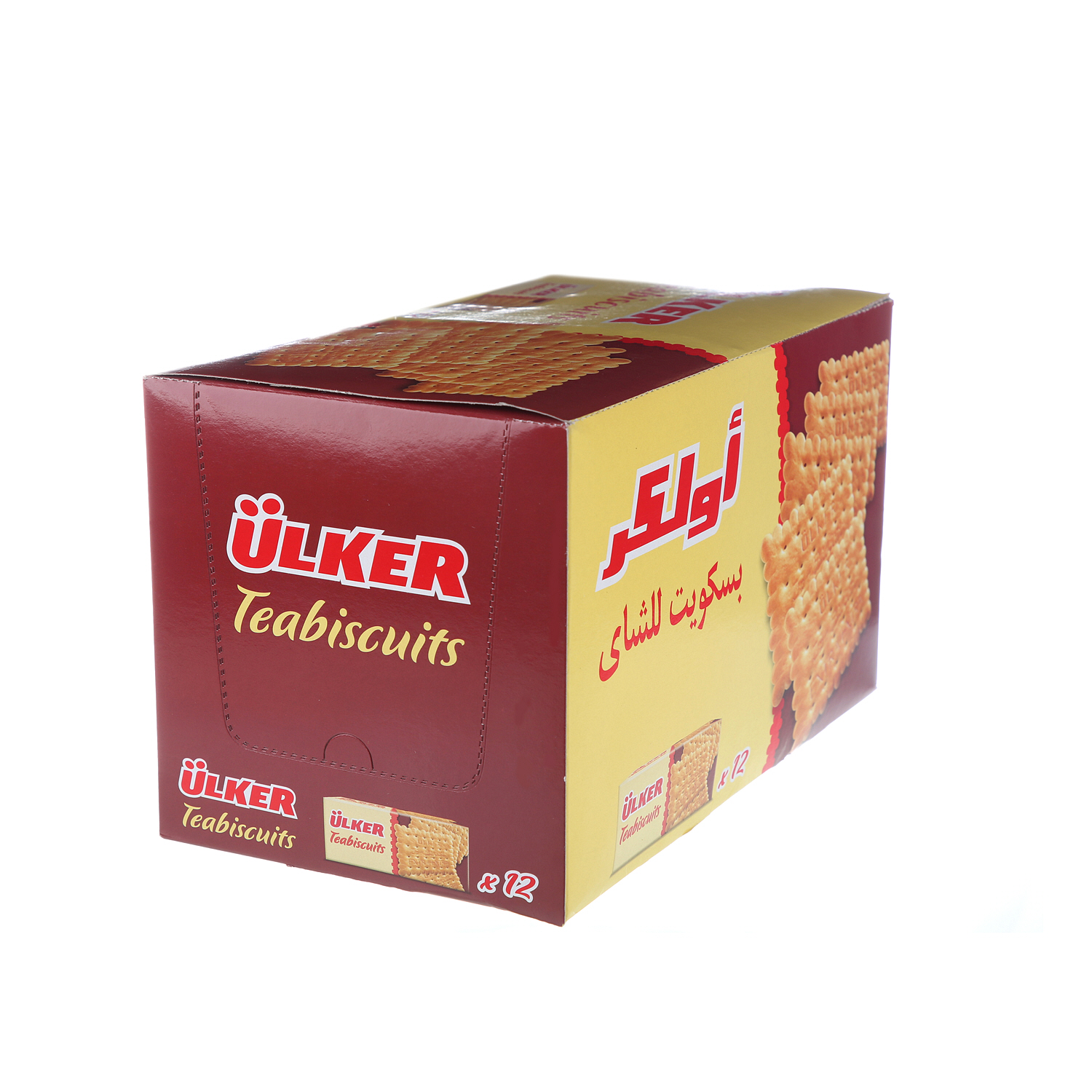 Ulker Tea Ulker Tea Biscuits 165gx12'S | Sharjah Co-operative Society
