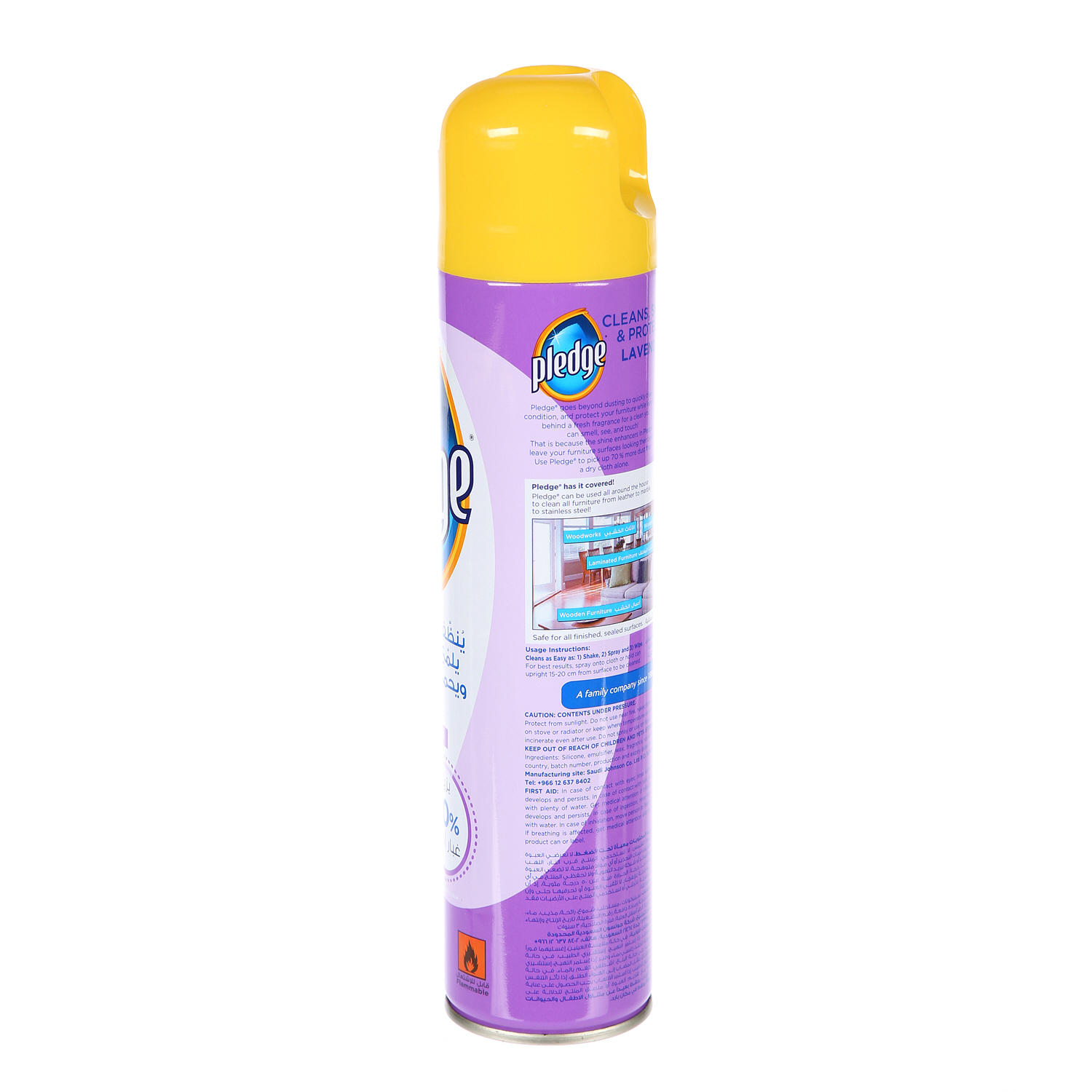 Pledge Aerosol Lavender 300 ml