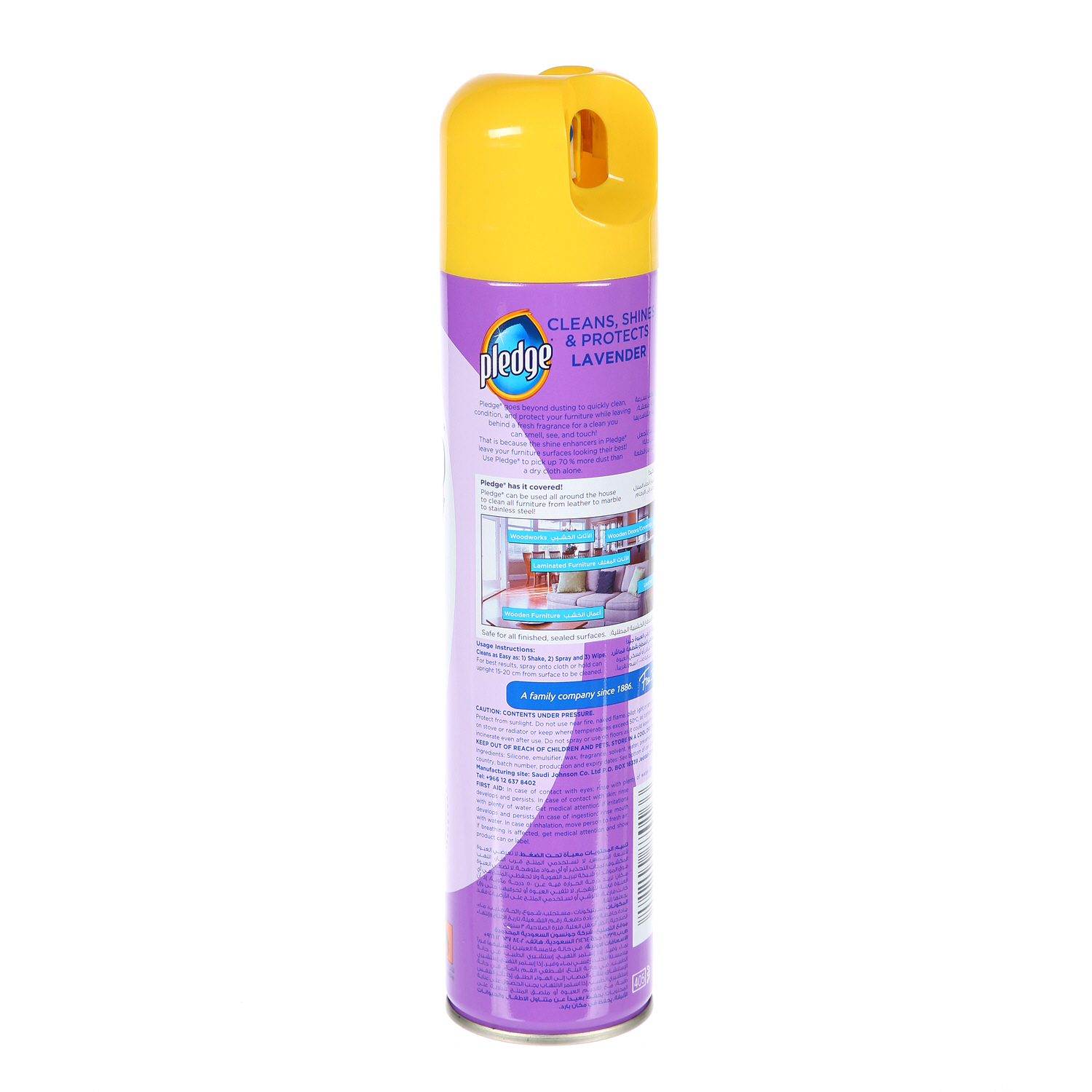 Pledge Aerosol Lavender 300 ml