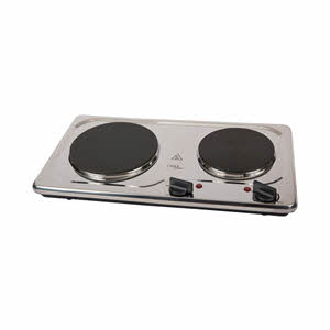 Emjoi Table Top Twin Hobs S/S 2500W