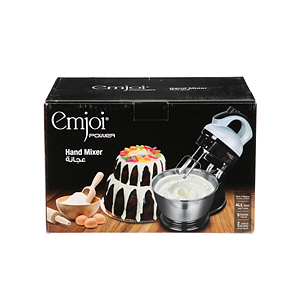 Emjoi 5-Speed Hand Mixer With Bowl 300W UEHM-420M