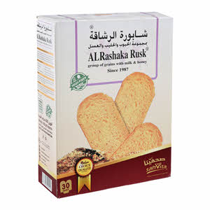 Al Rashaka Seed Rusk With Milk And Honey 420 g