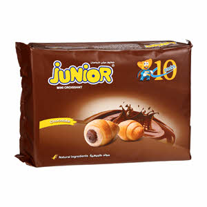 Junior Mini Croissant Choco 10X35Gm