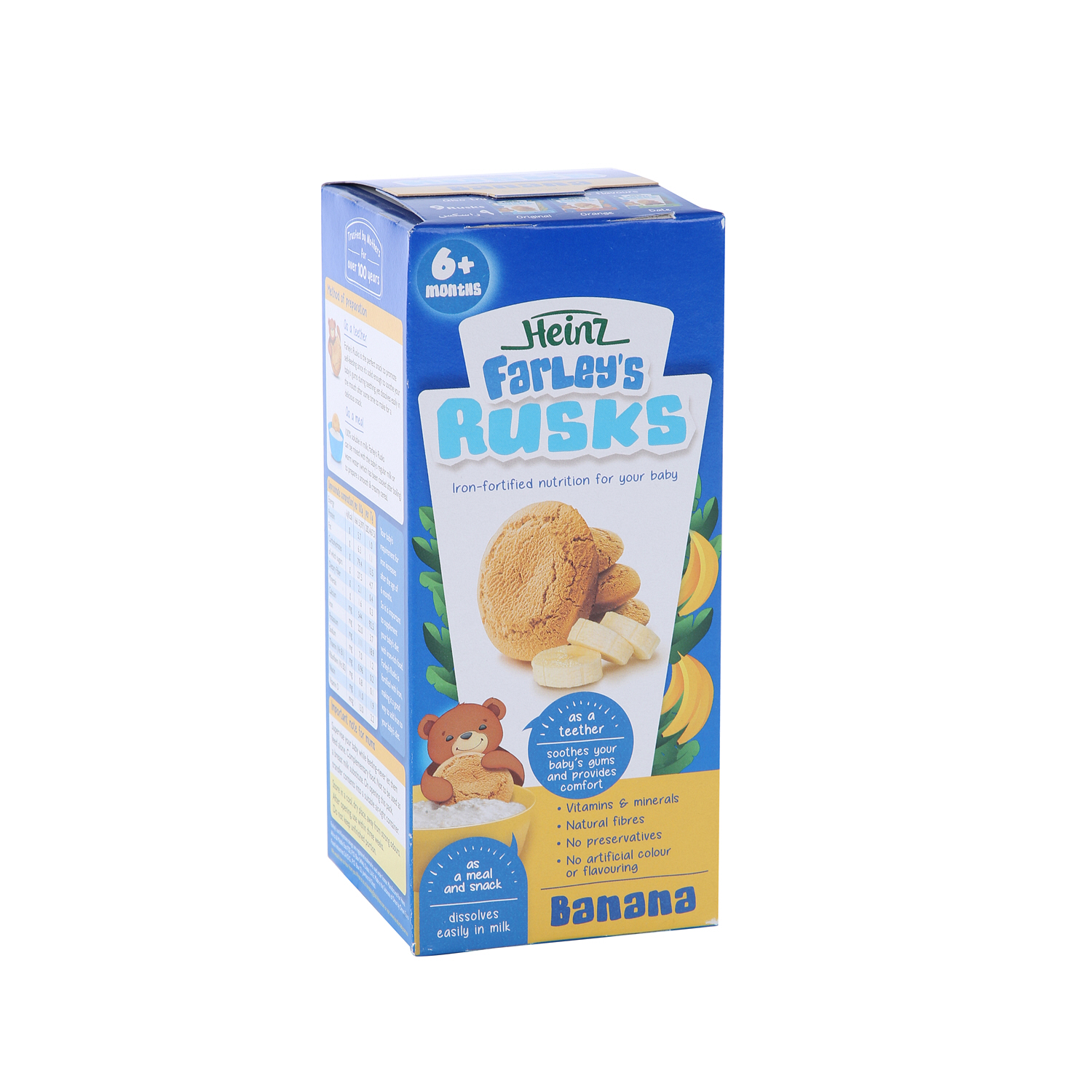 Heinz Farley's Rusk Banana Baby Food 150 g | Sharjah Co-operative Society