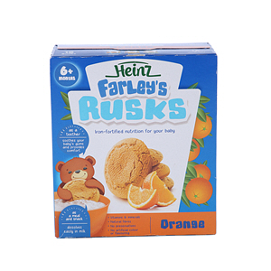 Heinz Farley's Rusks Orange Baby Food 300 g