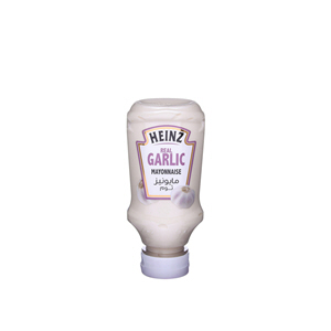 Heinz Mayonnaise Garlic Top Down Squeezy Bottle 225 ml