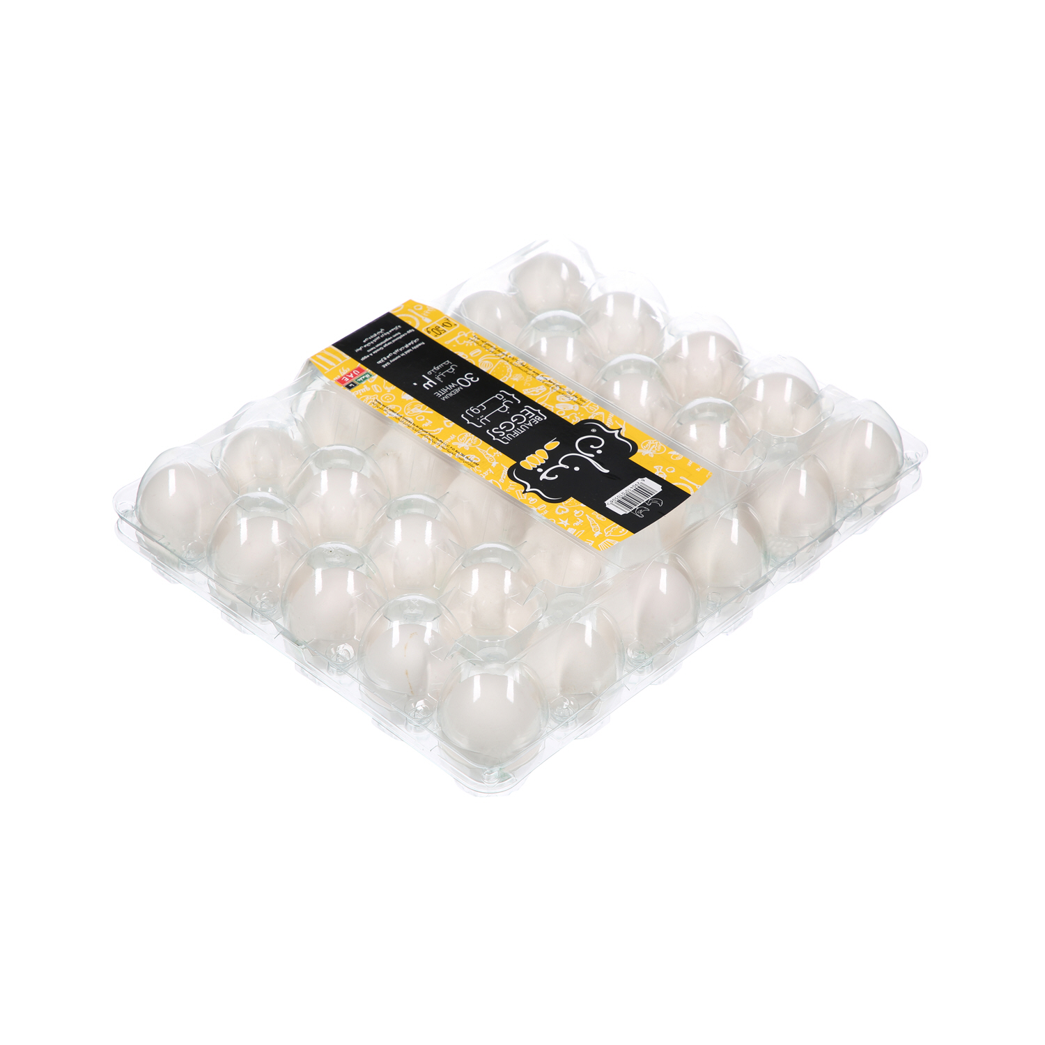 Jenan White Eggs Medium 30 Pack