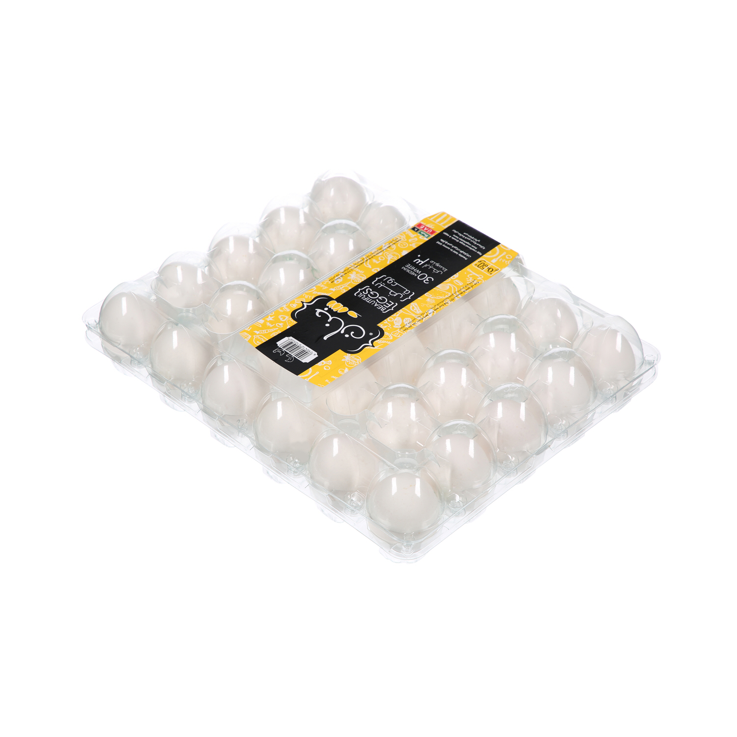 Jenan White Eggs Medium 30 Pack