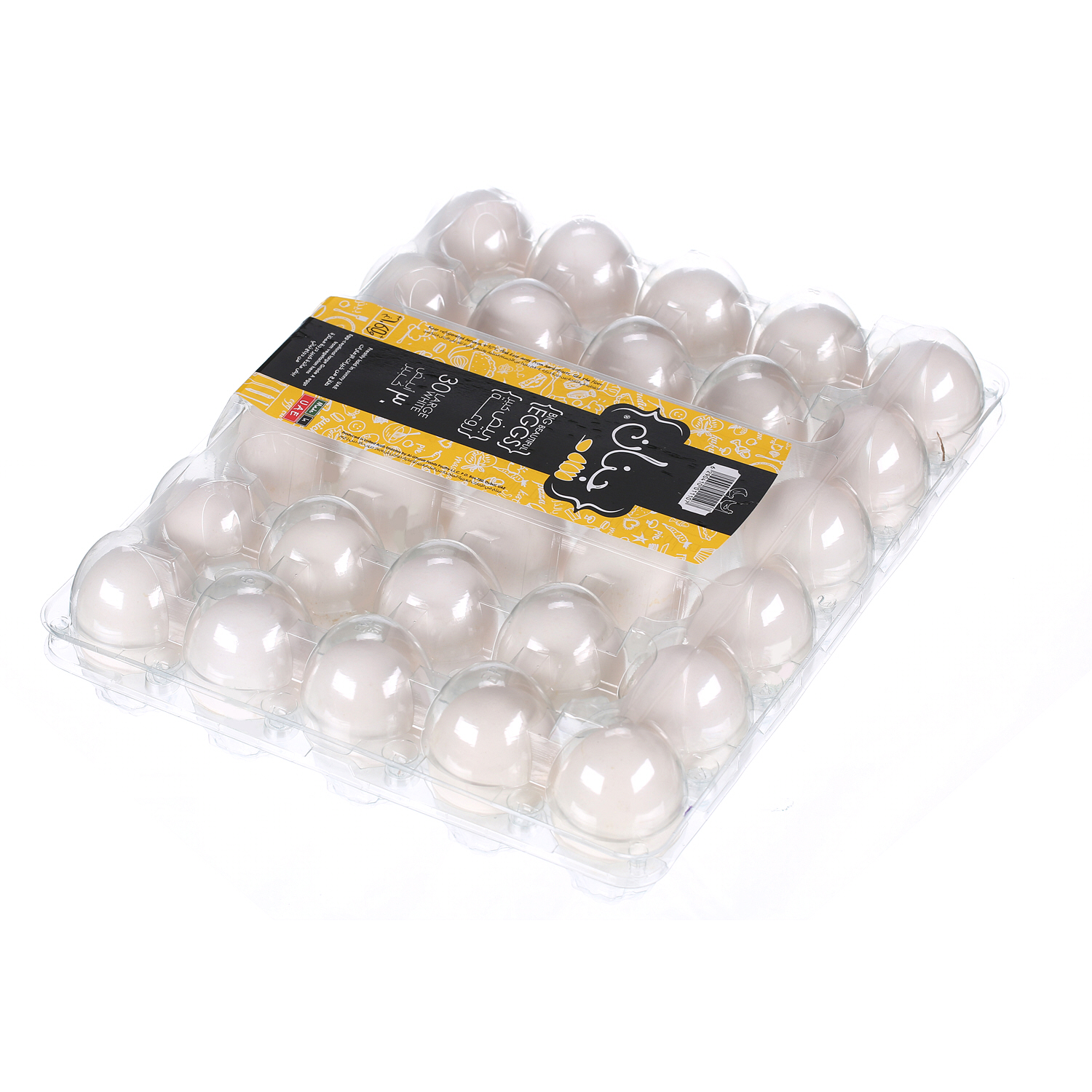 Jenan White Eggs Large 30 Pack