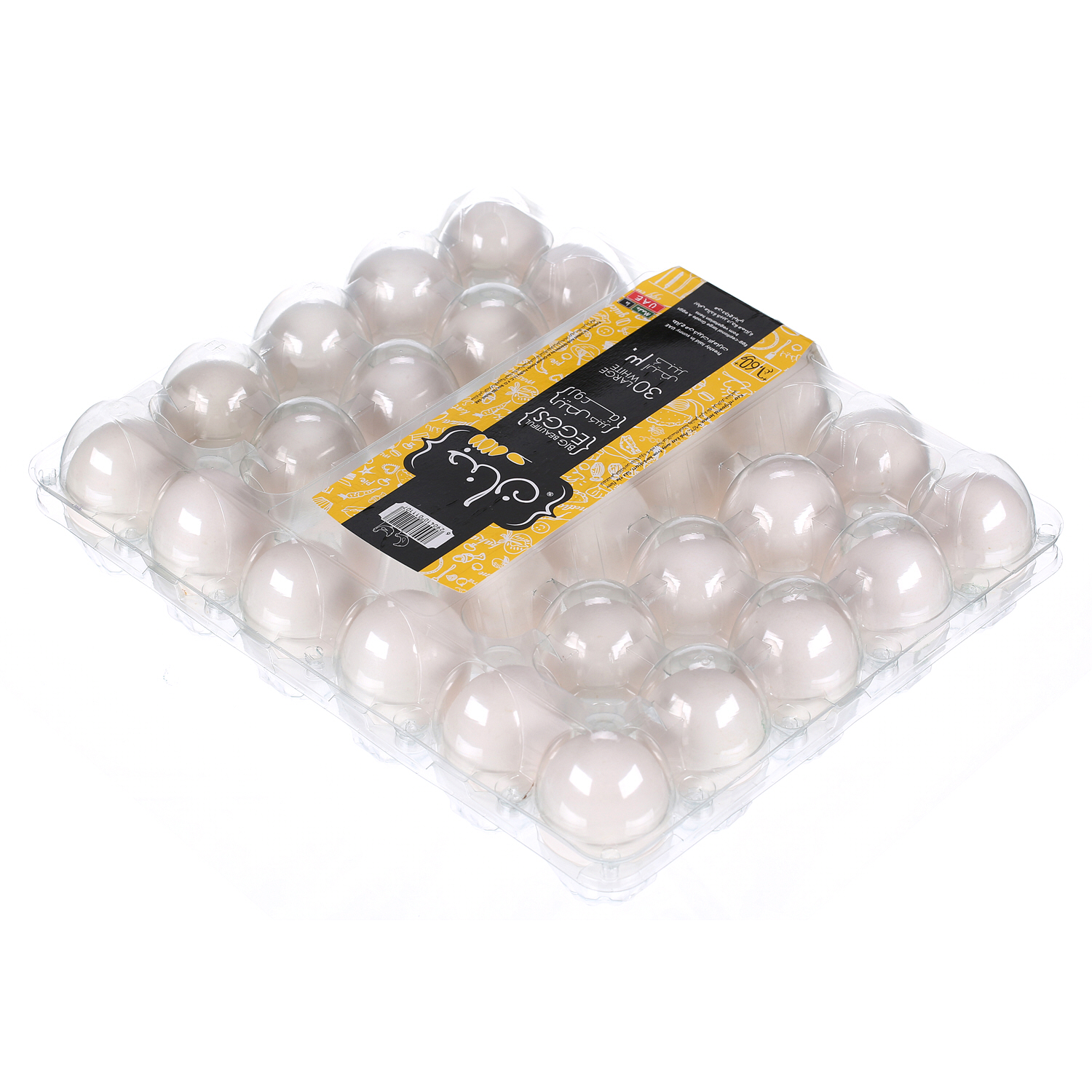 Jenan White Eggs Large 30 Pack