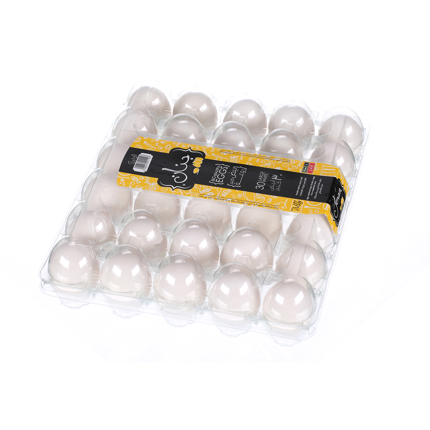 Jenan White Eggs Large 30 Pack