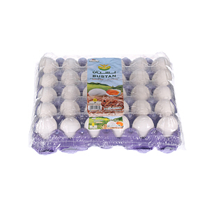 Al Bustan White Egg Medium 30 Pack