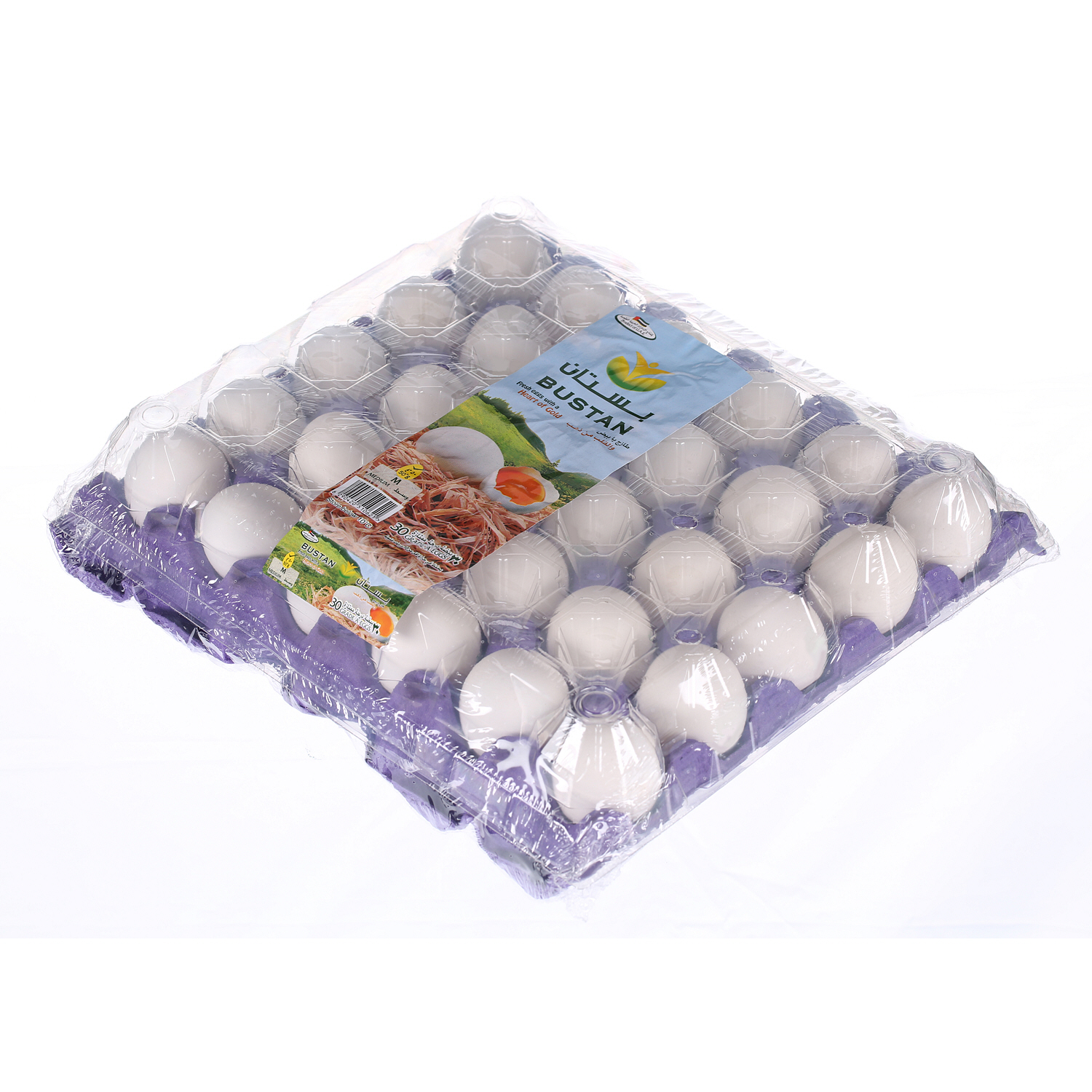 Al Bustan White Egg Medium 30 Pack