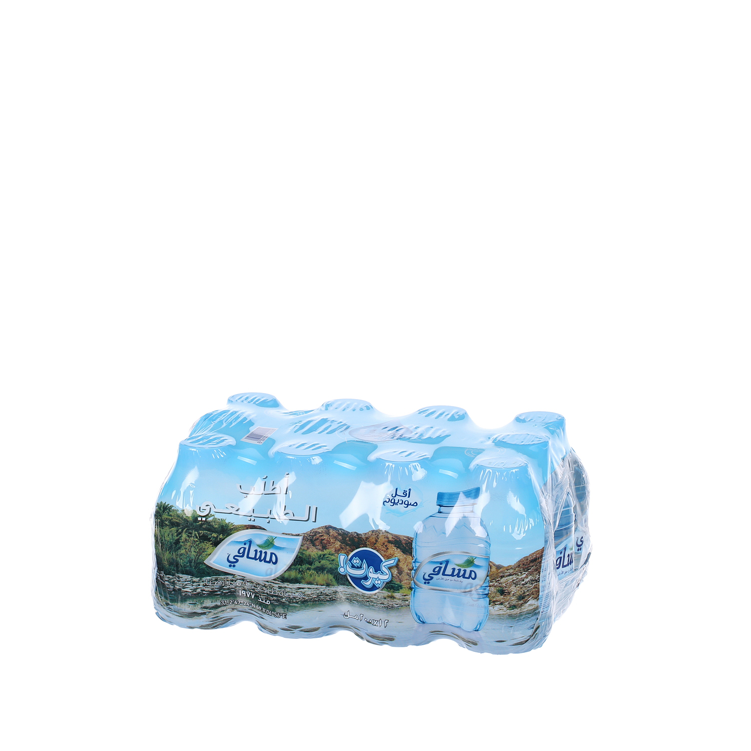 Masafi Water 200 ml × 12 Pack