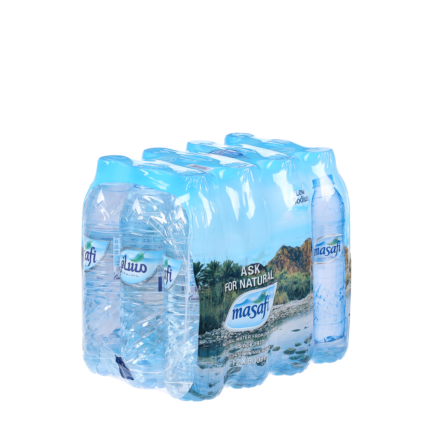 مسافي مياه معدنية 500 مل × 12 علبة