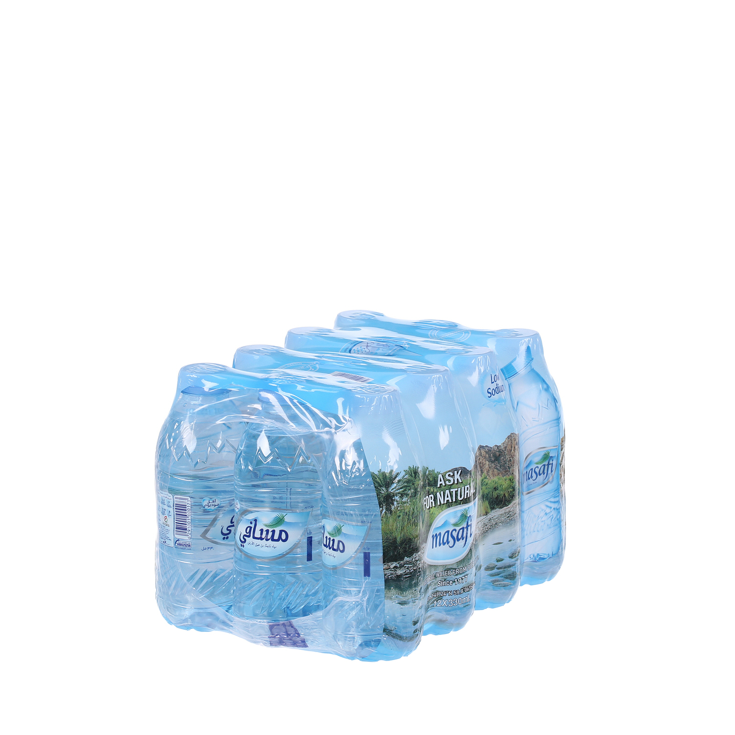 Masafi Mineral Water 330 ml × 12 Pack