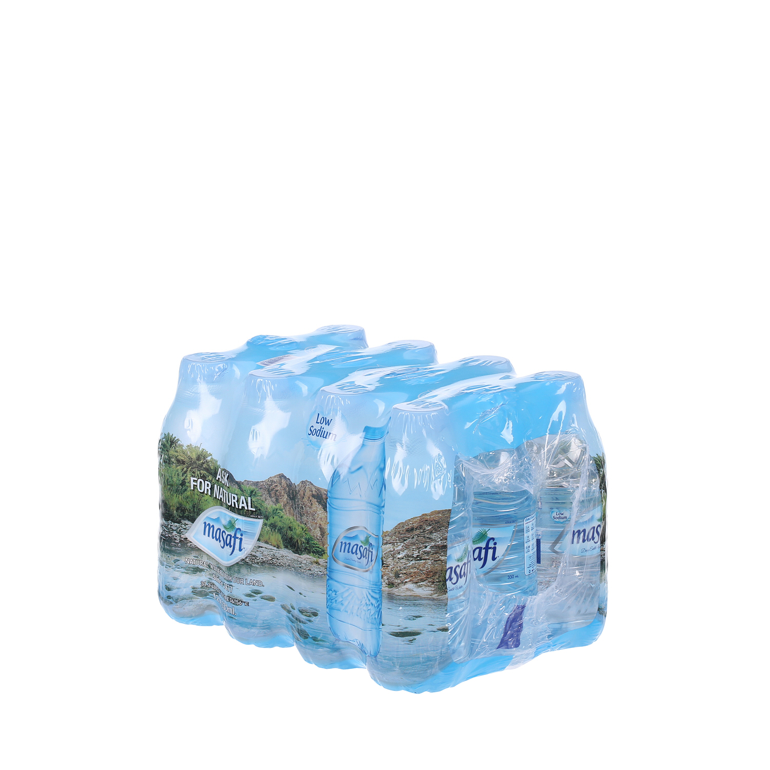 Masafi Mineral Water 330 ml × 12 Pack