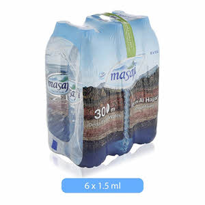 Masafi Mineral Water 6x1.5 L