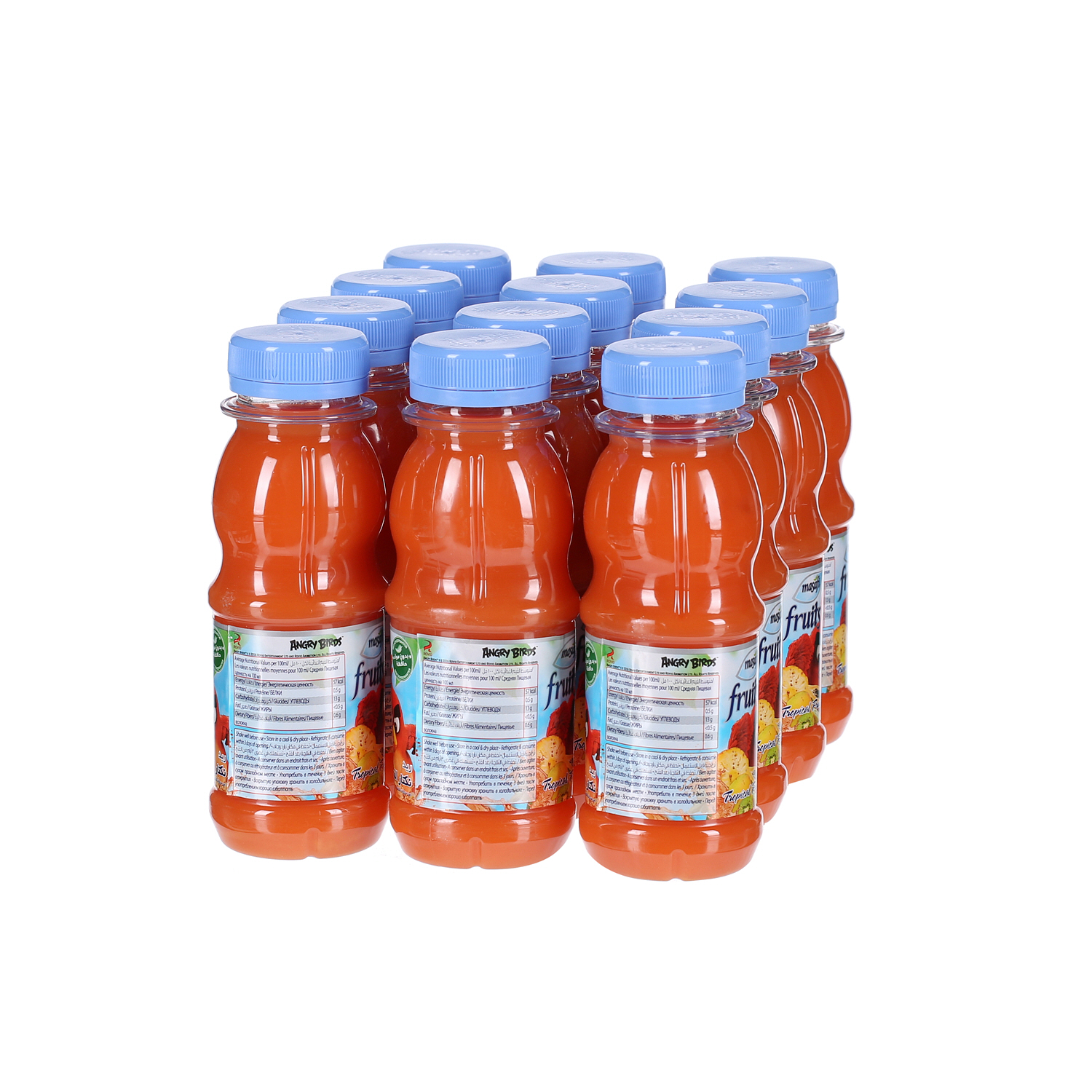 Masafi Fruit Juice Tropical  Plastic Bottle 200ml × 12'S