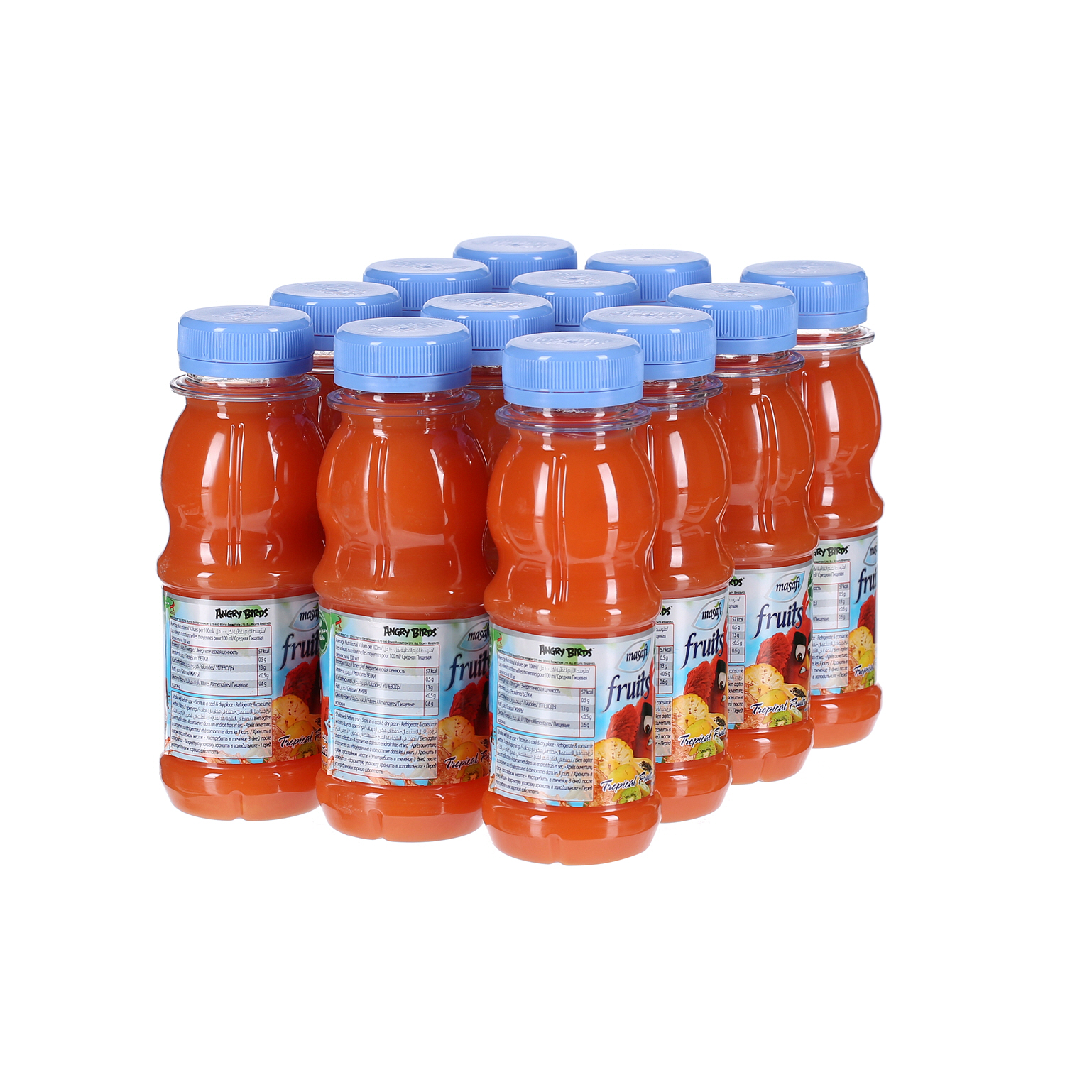 Masafi Fruit Juice Tropical  Plastic Bottle 200ml × 12'S