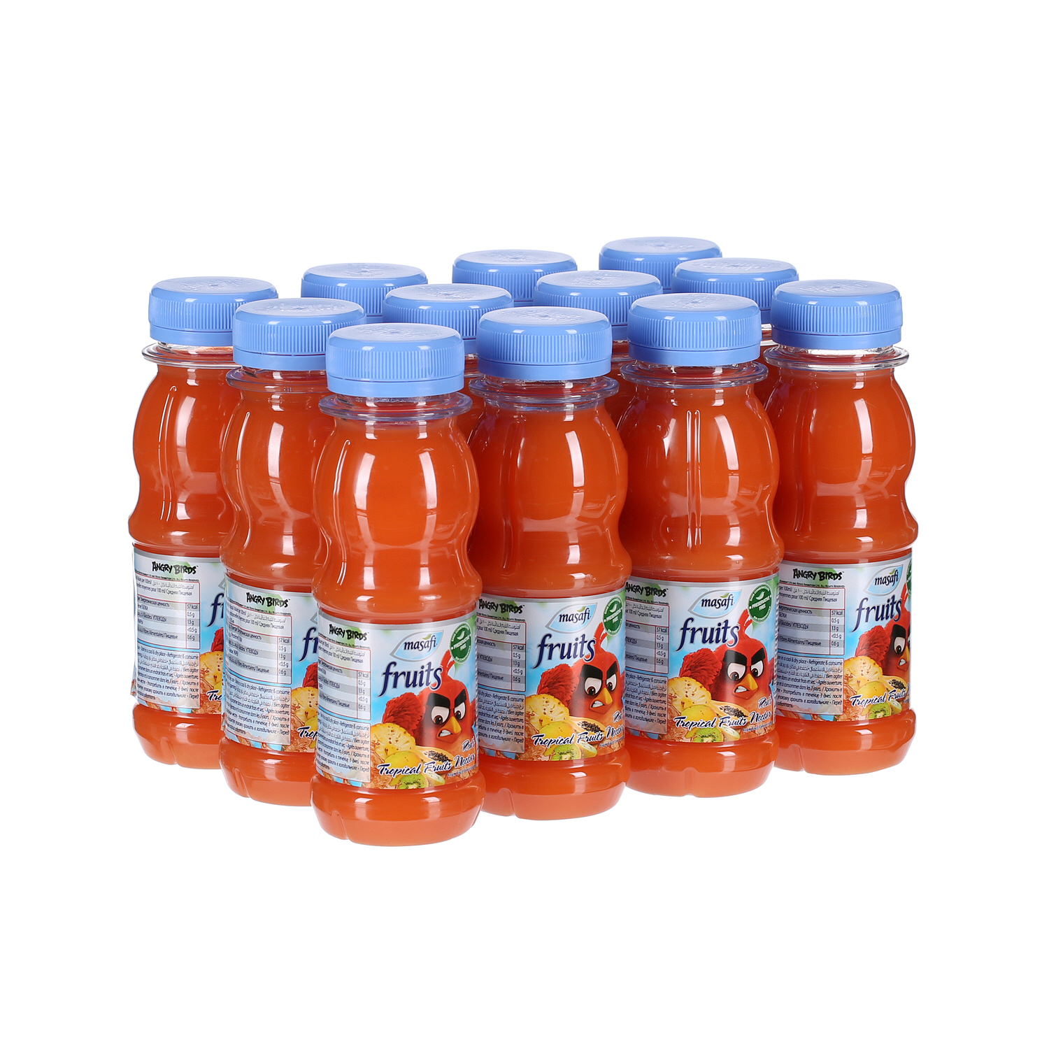 Masafi Fruit Juice Tropical  Plastic Bottle 200ml × 12'S