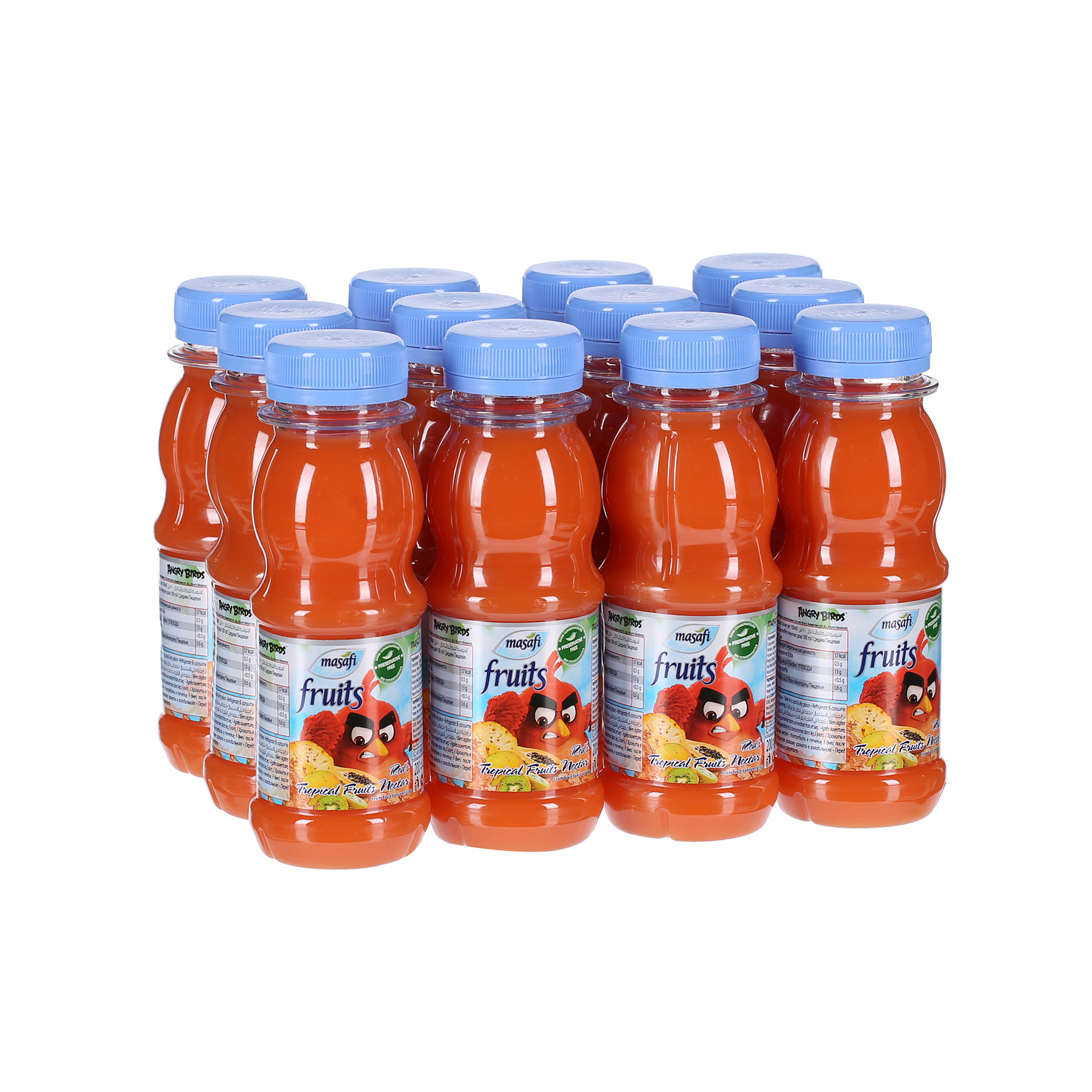 Masafi Fruit Juice Tropical  Plastic Bottle 200ml × 12'S