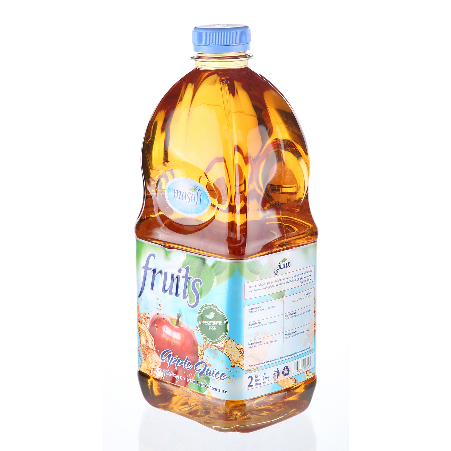 Masafi Fruit Juice Apple 2Ltr