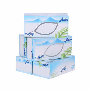 Masafi Facial Tissue 200S 2Ply 3+2 Free