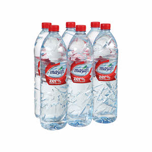 Masafi Water Zero Sodium 1.5Ltr x 6PCS