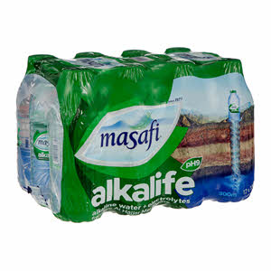 Masafi Water Alkalife 330 ml x 12 Pieces