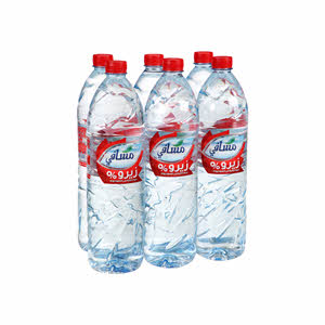 Masafi Water Zero Sodium 6 x 1.5 L