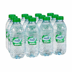 Masafi Mineral Water Alkalife 330 ml × 12 Pack