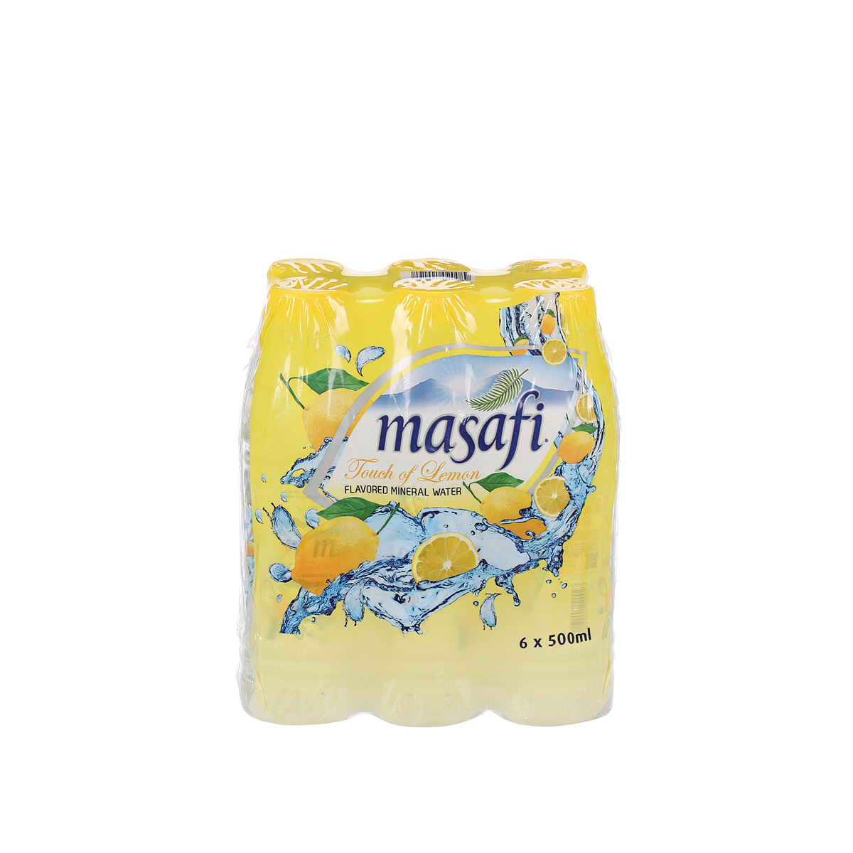 Masofio Masafi Mineral Water Flavored Lemon 500ml × 6'S | Sharjah Co-operative ...