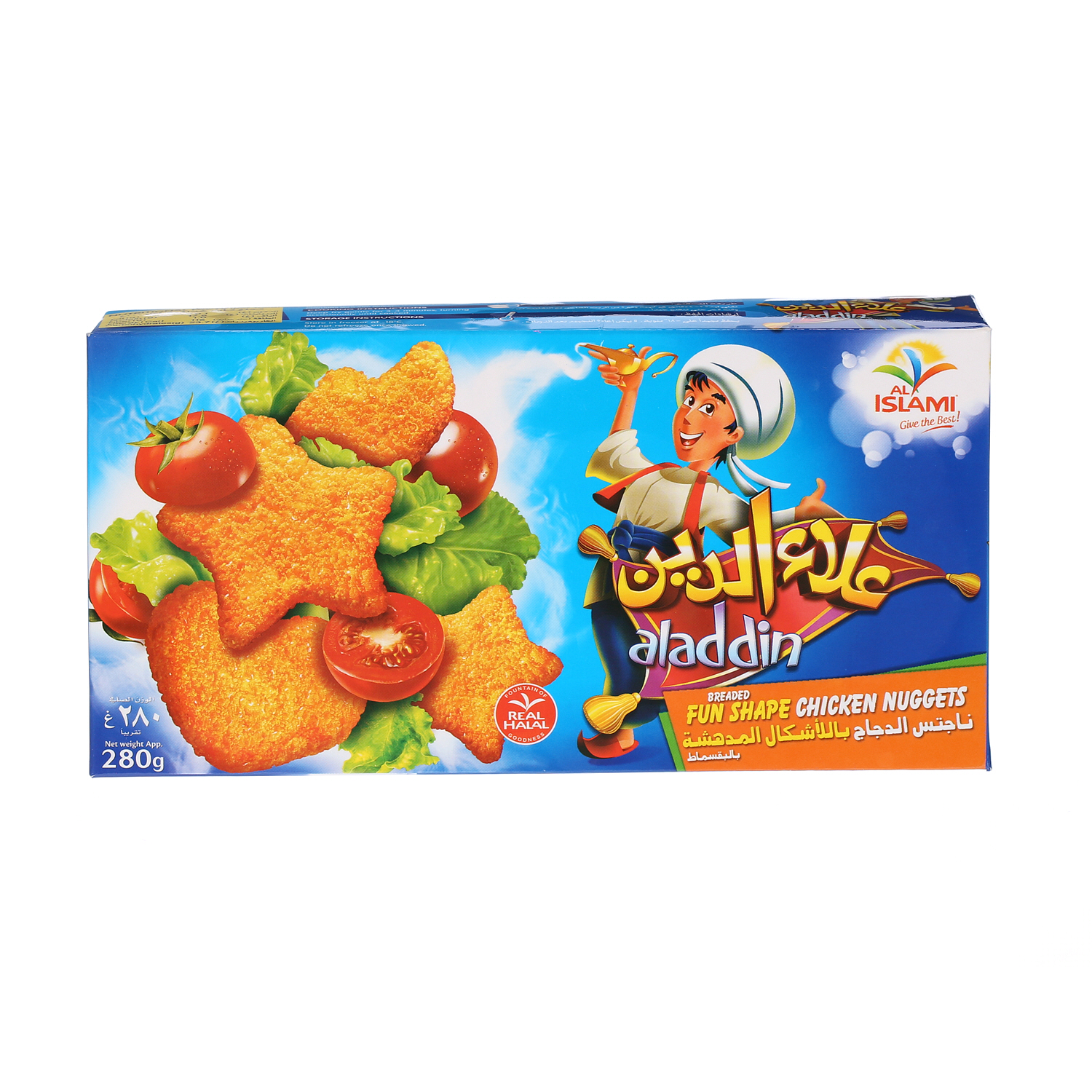 Aladdin Chicken Nuggets Crazy Shape 280 g