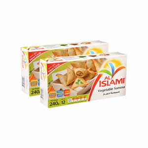 Al Islami Vegetable Samosa 240gm x 2PCS