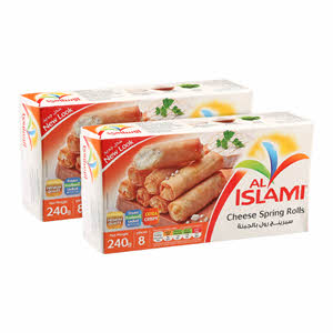 Al Islami Cheese Spring Rolls 240gm x 2PCS