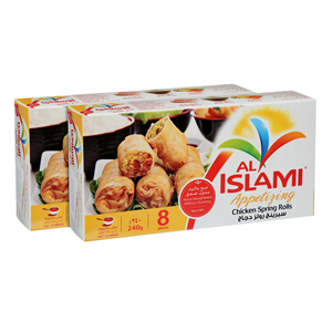 Al islami Chicken Spring Rolls 2X240Gm