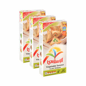 Al Islami Vegetable Samosa 240gm x 2+1 Free