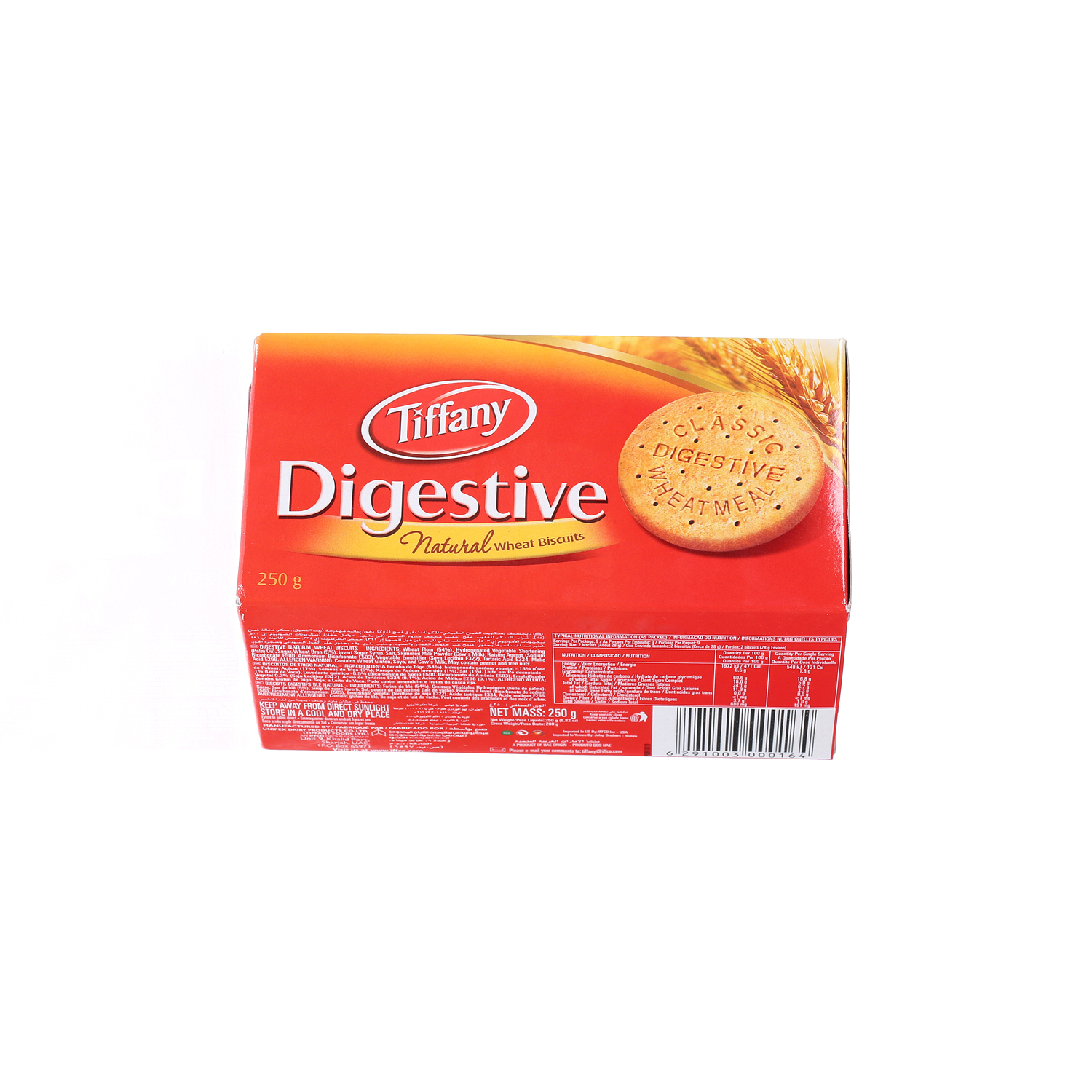 Tiffany Classic Digestive Bisuits 250 g