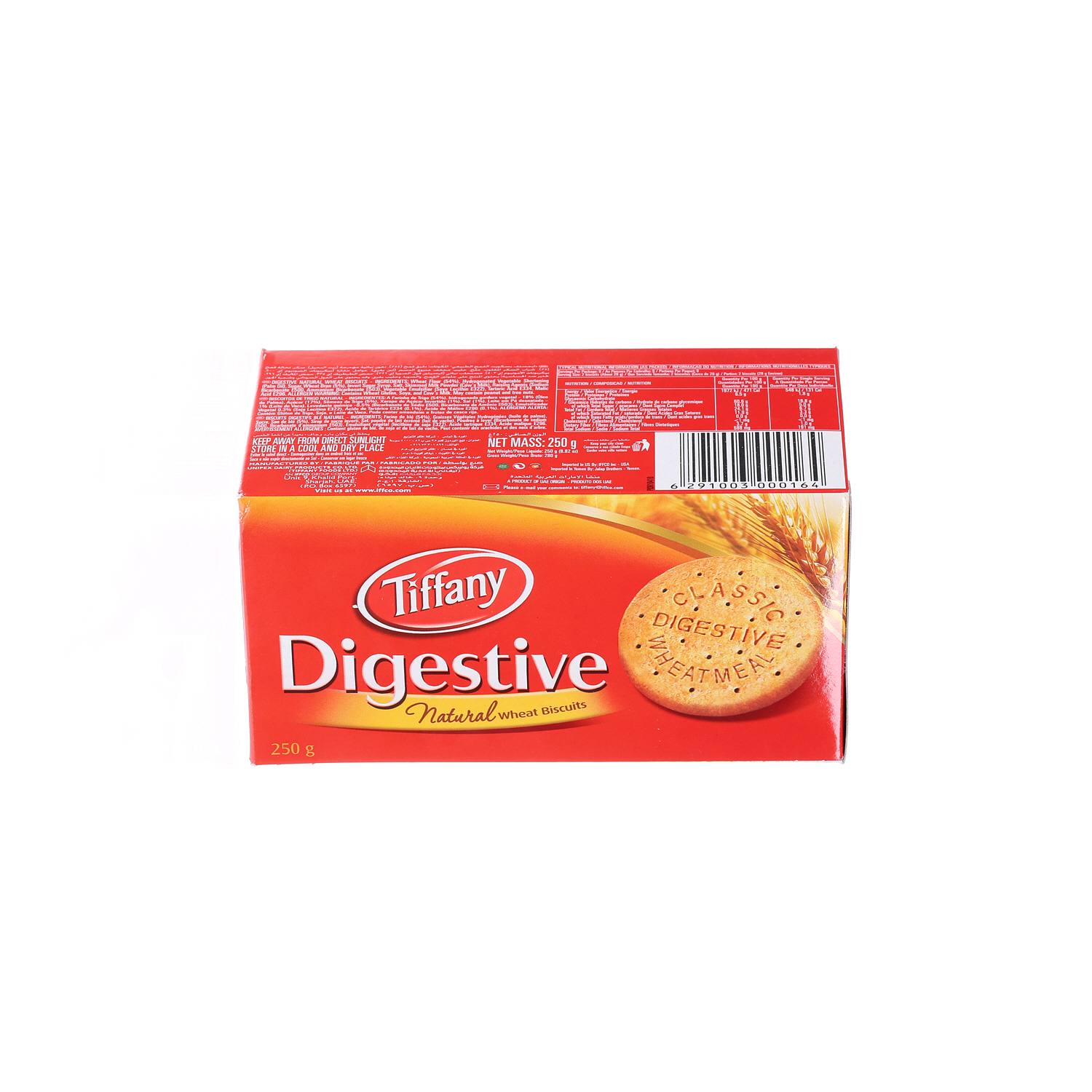 Tiffany Classic Digestive Bisuits 250gm